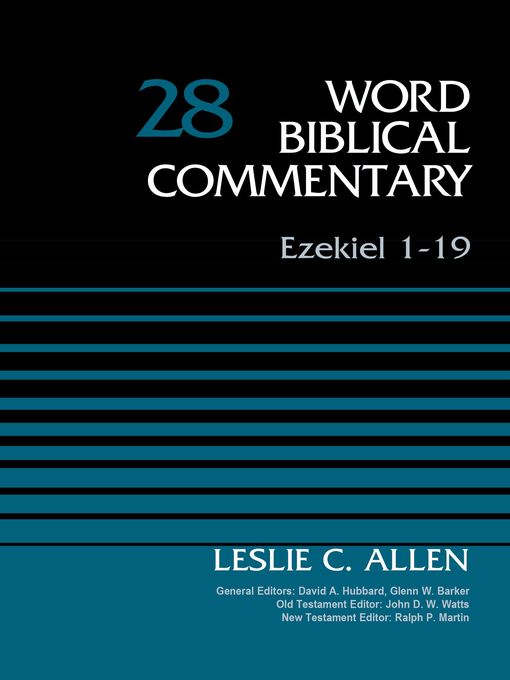 Title details for Ezekiel 1-19, Volume 28 by Leslie C. Allen - Available